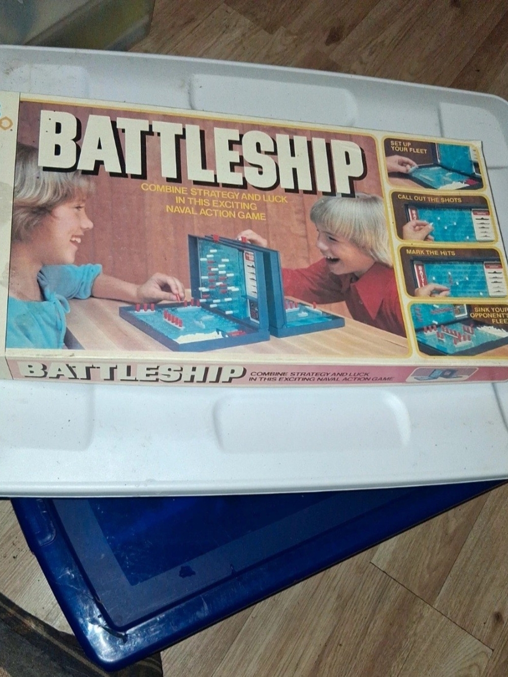Battleship Classic Naval Strategy Game - Blue